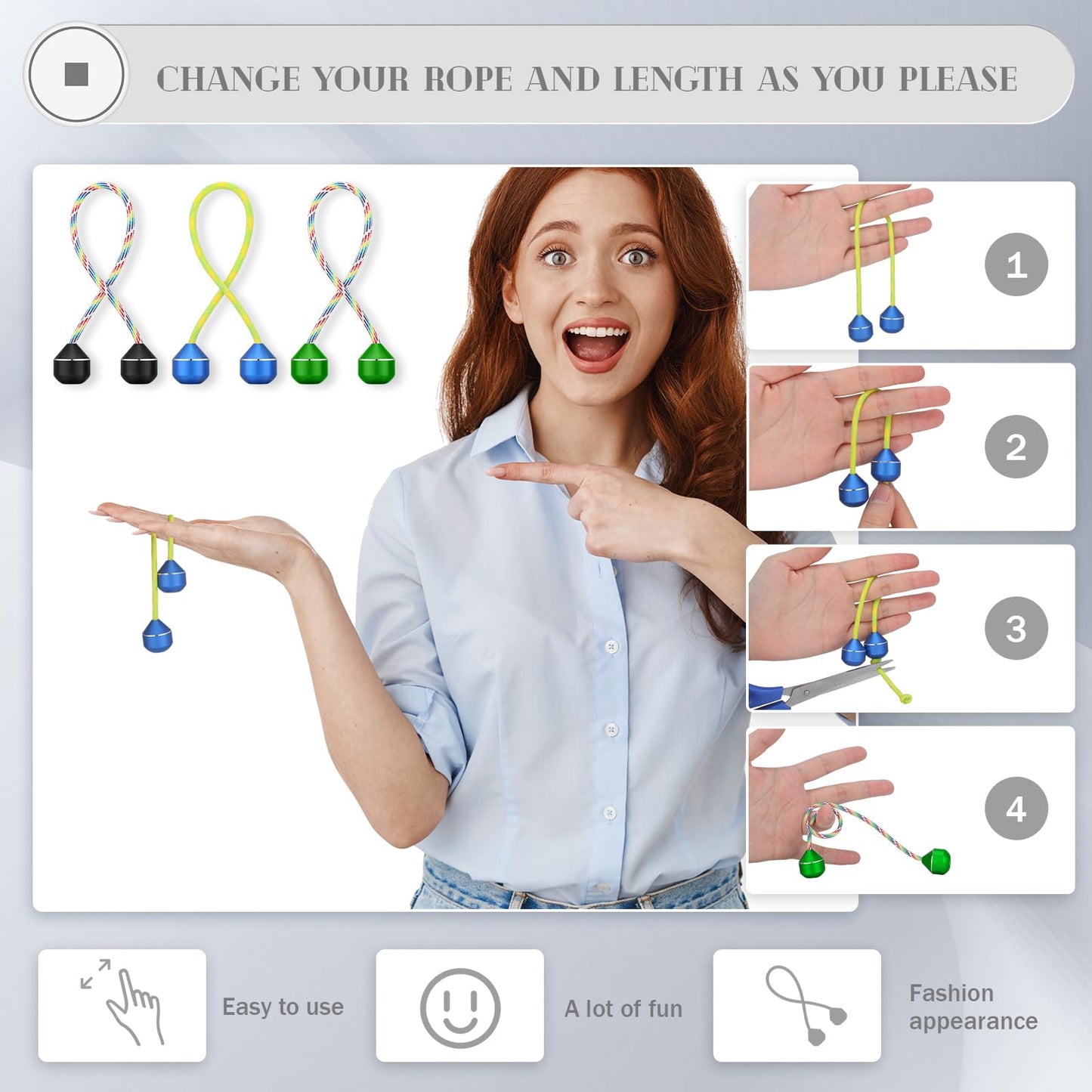 Simgoing 3 Pcs Fidget Beads Greek Worry Fidget Beads Aluminum Alloy Bump Edc Relieve Anxiety Gift For Men Women Skill Players(Mo