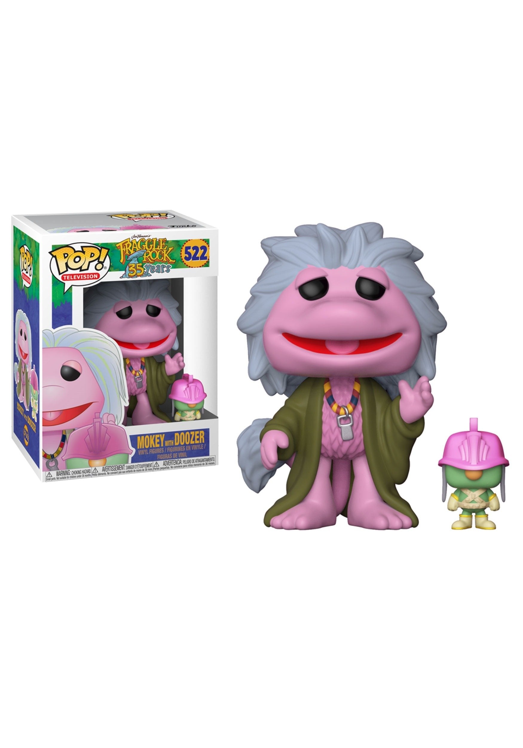 Funko Pop! Television: Fraggle Rock - Mokey With Doozer Collectible Toy