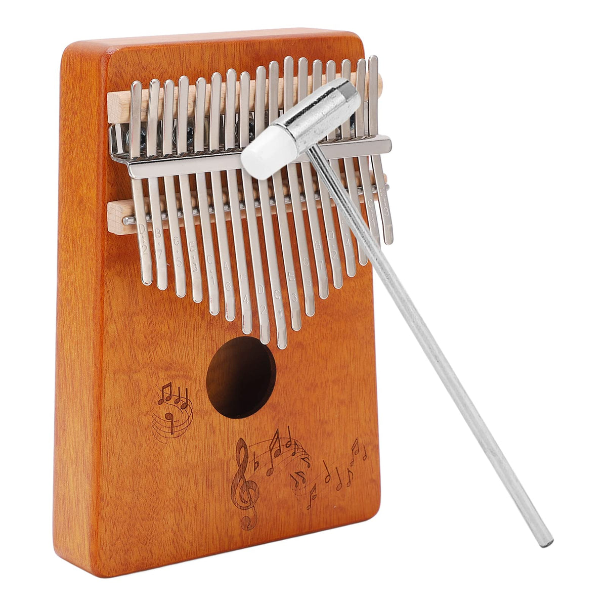 Kalimba, Easy To Use Durable 17 Key Kalimba Beautiful For Beginners For Party