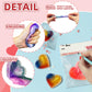 20 Packs Valentines Day Gift Cards With Colorful Slime,Heart Shaped Galaxy Slime Stress Relief Fidget Toy For Kids,Classroom Exc