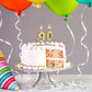 Frienda Birthday Candles Cake Numeral Candles Happy Birthday Cake Candles Topper Decoration for Birthday Wedding Anniversary Cel