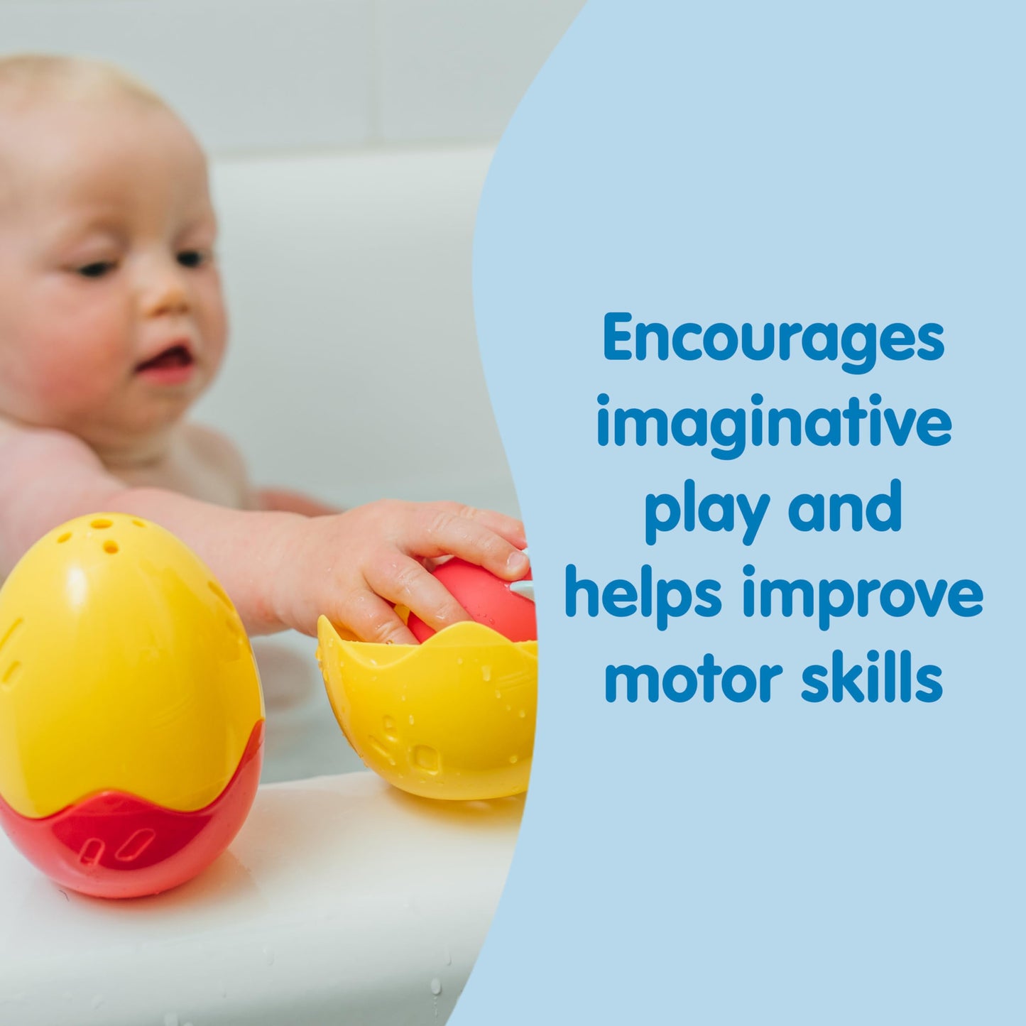 Dr. Browns CleanUp Float & Hatch Dino Eggs  Multi-Use Interactive Bath and Pool Toy for Toddlers  6m+  BPA Free