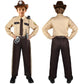 Giftinbox Police Costume For Kids, Sheriff Costume For Boys, Kids Sheriff Cowboy Costume With Accessories Halloween Costumes