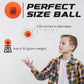 Winnwell Sports Street Hockey Balls - Indoor & Outdoor Balls with Storage Bag - Hockey Gear Ideal for Field  Road  Or Street Hockey Games - 65mm & 50 Gram Weight