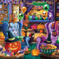 White Mountain 1000 Piece Halloween Jigsaw Puzzle Spooky Fall and Autumn Large Piece Puzzles Gift for Adults and Family 24x30 - 