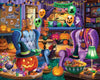White Mountain 1000 Piece Halloween Jigsaw Puzzle Spooky Fall and Autumn Large Piece Puzzles Gift for Adults and Family 24x30 - 