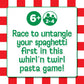 PlayMonster Ready Set Spaghetti Board Game - Multi-Player, Hand-Eye Coordination Game for Kids Ages 6+, Plastic, Model 25107