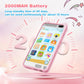 Kids Smart Phone Toys For Girls 3.97'' Touchscreen Toddler Phone Learning Toy Christmas Birthday Gifts For Girls Age 3-12, Mp3 M
