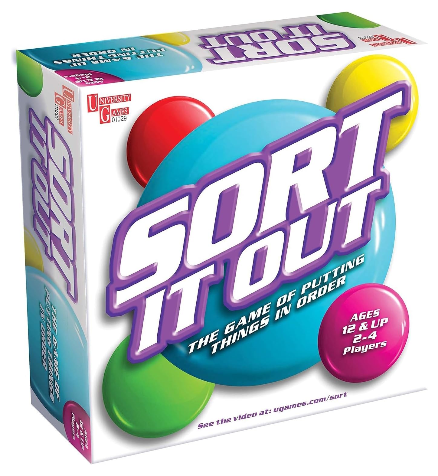 University Games Sort It Out Trivia Party Game