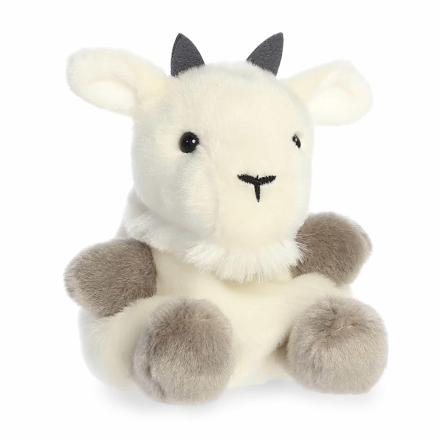 Aurora® Jenny Mountain Goat™ Stuffed Animal - 5" Small White Plush Toy for Kids & Collectors, Perfect for Rooms & Birthday Gifts