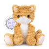 Suzzipals Heatable & Coolable Orange Cat Stuffed Animal, Cat Heating Pad Microwavable For Soothing & Relaxation, Lavender Scente