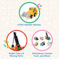 Battat - Wood Cars for Kids - 6Pc Toy Vehicle Set - Mini Rescue & Construction Vehicles - Toddler Truck Toys - 3 Years + - Woode