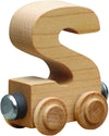 Nametrains Clear Finish Letter Car - Made In Usa (S)