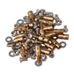 Mxfans 20pcs Metal 1 MM Pushrod Linkage Stopper with Screw and Nut for RC Airplane Helicopter