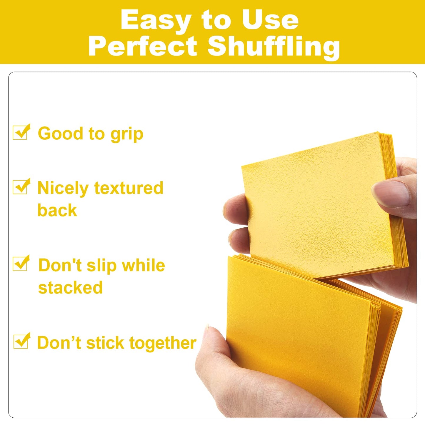 Yellow MTG Card Sleeves 200 Pack  Standard Card Sleeves Sturdy MTG Sleeves Matte Back Finish  Perfect Shuffling - Protect All Your Trading Cards Collectible Cards by Fabmaker  Never Tear