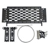 SWX Simulation Stainless Open Cover Folding Camping Table Board for TRX4M Defender 1-18 RC Crawler Car Upgrade Parts