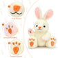 Karister 6Pcs Bulk Bunny Plush  Cute Soft Rabbit Stuffed Animal in Bulk for Kids Girls Boys  15 Easter Basket Stuffers Decorations  Bunny Plushies for Christmas Birthday  Forest Theme Party Decor