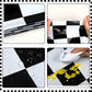 4 Pcs Racing Car Plastic Tablecloths Car Theme Disposable Party Tablecloths Black Checkered Flag Table Covers Racetrack Rectangu