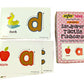 Mfm Toys English Lowercase Sandpaper Flashcards Tactile Letters