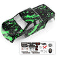 Haiboxing Rc Car Spare Parts,1/18Th Trcuk Body Shell Orange Or Green Apply To 2020 New Version 18859,18858 (Green)