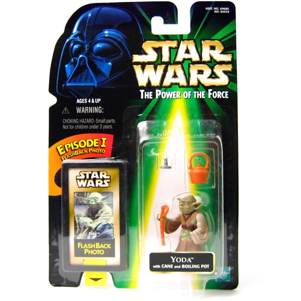 Star Wars: Power of The Force Flashback Yoda Action Figure