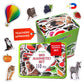 110 Fridge Magnets For Toddlers In Gift Tin Box Kids Magnets For Fridge - Toddler Magnets For Refrigerator - Magnetic Animals - Fridge Magnets For Kids - Animal Magnets - Toddler Fridge Magnets