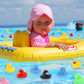 Gadiedie50 Pack Multicolor Mini Rubber Ducky Float Ducks Baby Bath Toy, Great For Jeep Ducking, Shower, Birthday Party, Carnival Game Gift(1.6'X 1.5' X 1.2'. 6 Colors)