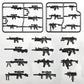 MaozyHomie 25 Pcs  Pack Military Toy Soldiers Figures Army Equipment Toy Set - Gear Sets Pieces Weapon Battle Building Blocks Compatible with Major Brand  3 Years Old and up