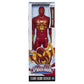 Marvel Iron Spider Figure - 12 Inch Titan Hero Series, Red, Model A8727000, Durable Iron Material