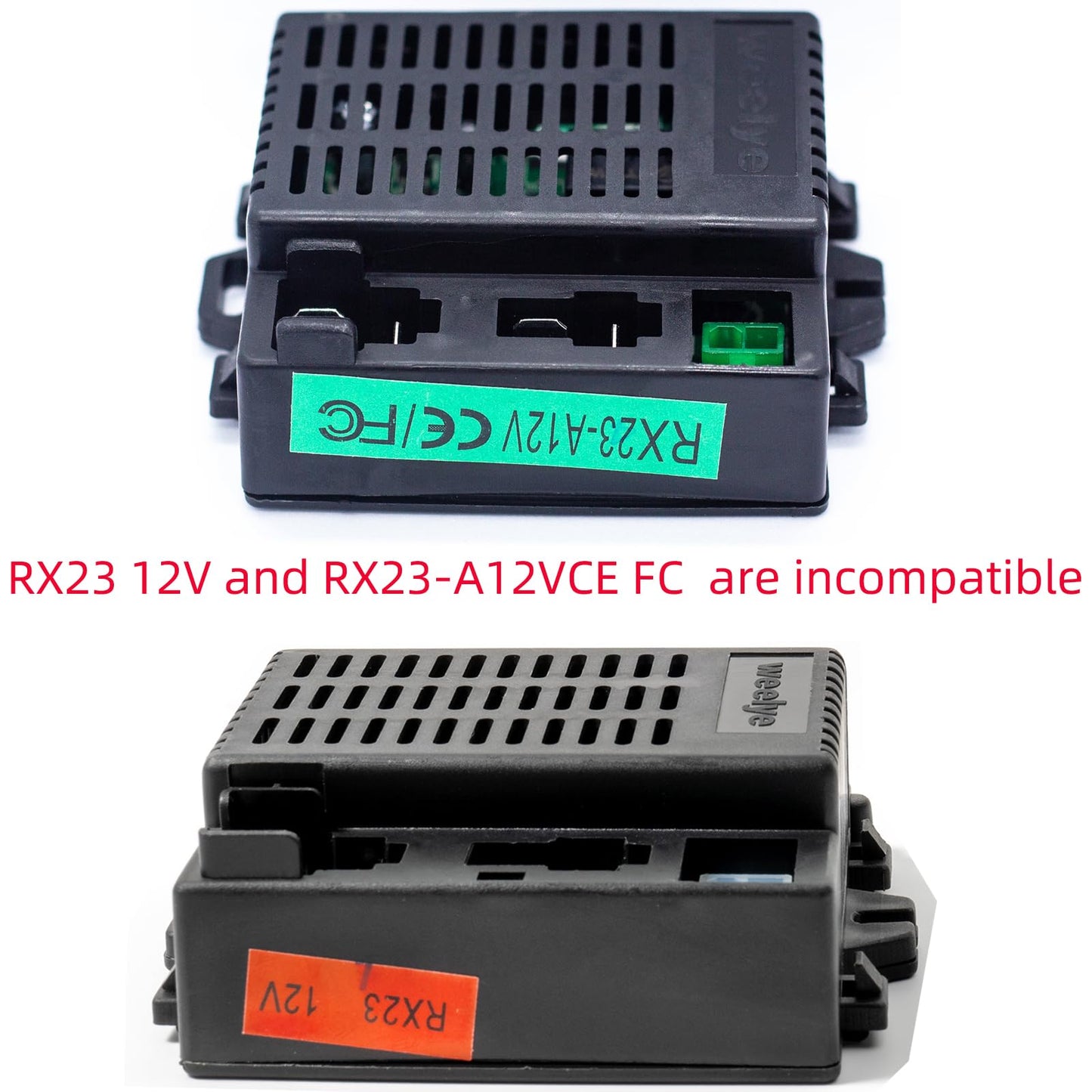 Toicottage Weelye Rx23 12V Control Box Receiver Mainboard Accessories Children Electric Ride On Cars Kids Powered Wheel Circuit