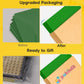Pokiiulk 20 Green Building Baseplates, Classic Size 10"x10", Compatible with All Major Brands, Plastic Material