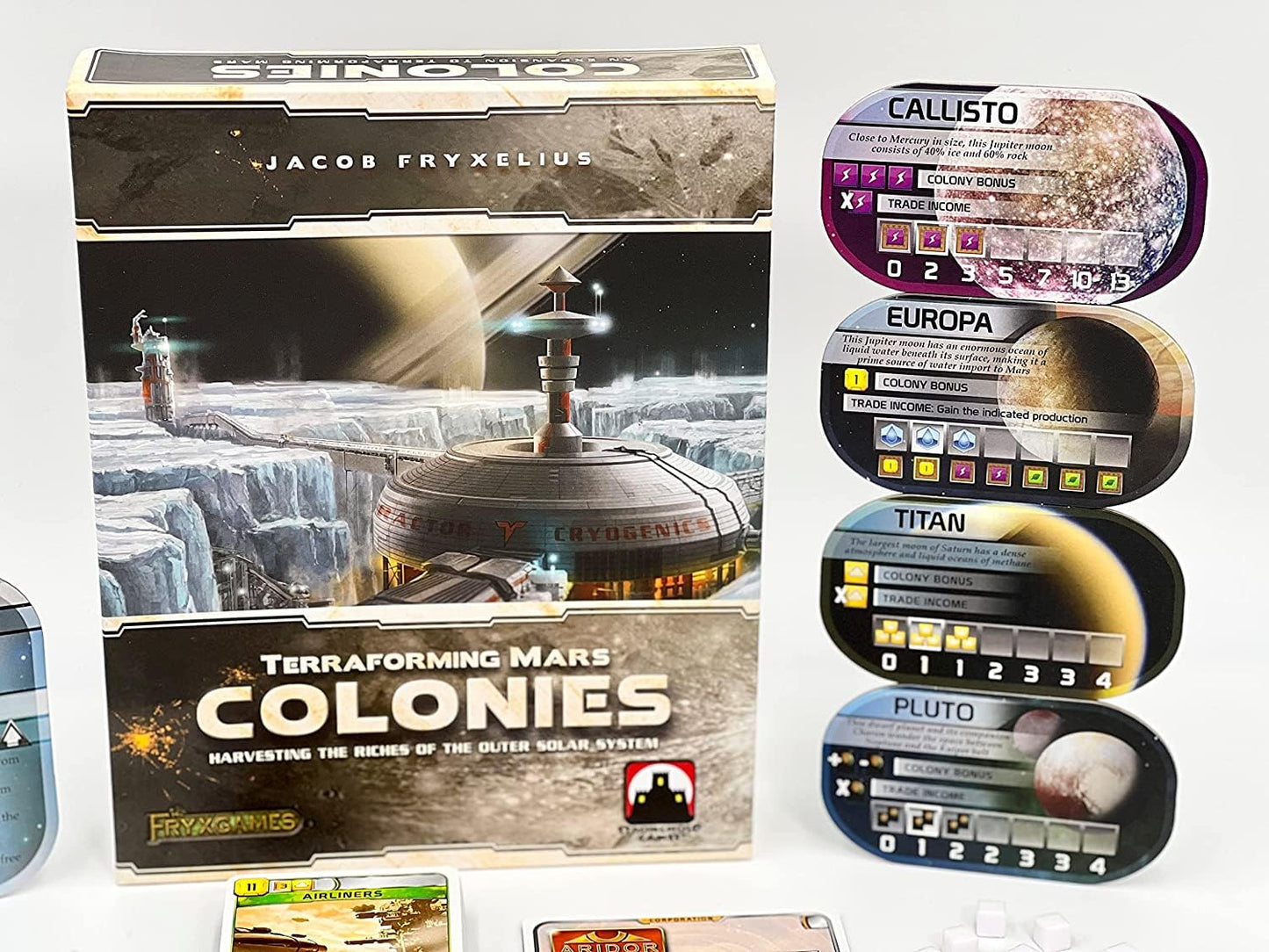 Terraforming Mars The Colonies By Stronghold Games, Strategy Board Game