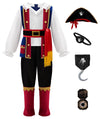 Relibeauty Pirate Costume For Boys Costume Kids Toddler 4T-4/110
