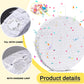 Jenaai 16 Round Blank Piata with Stick, Blindfold and Confetti for Adults and Kids Birthday Parties(White)