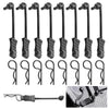 20pcs HobbyPark Universal RC Car Body Clips and Retainer for All 1/10 1/12 Scale Arrma Traxxas Axial SCX10 Losi Redcat HPI Excee
