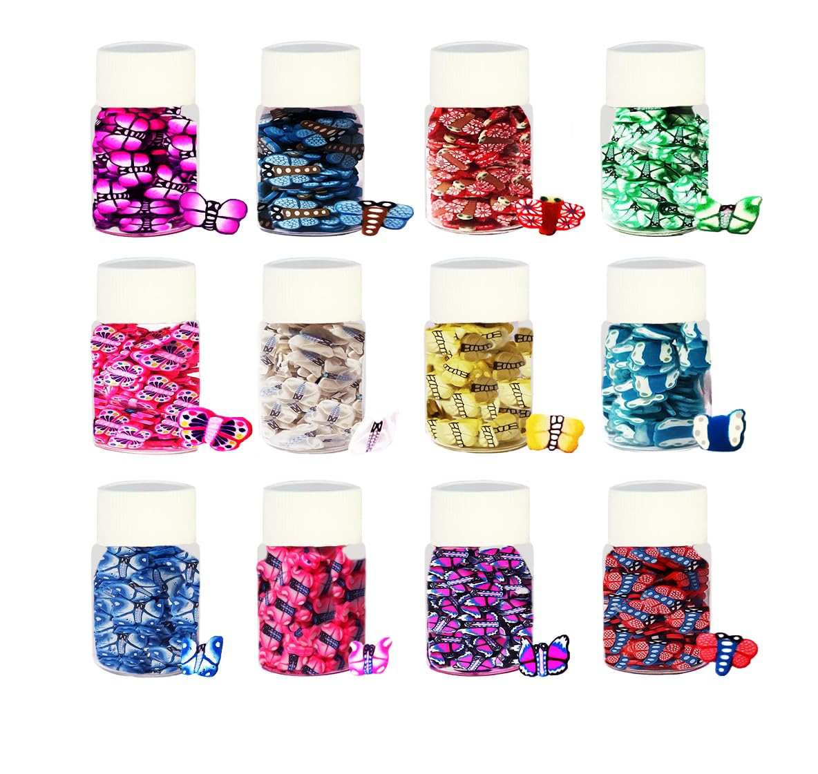 Acraftguru Resin Art Slices, 3D Polymer Clay Slices For Slime Craft, Kids & Teens