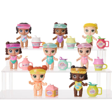 Baby Alive Foodie Cuties, Bottle, Sun Series 1, Surprise Toys For Girls, Baby Doll Set, 3-Inch, Kids 3 And Up