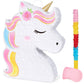 Wernnsai Unicorn Piñata - Unicorn Party Supplies Piñata Bundle With Blindfold And Bat For Girls Kids Rainbow Unicorn Theme Birthday Party Game Decorations (15.7' X 12.2' X 3.1')