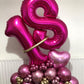 40 Inch Hot Pink 18 Number Balloons Giant 18 Balloons Hot Pink Birthday 18 Balloons 18Th Birthday Anniversary Party Decorations