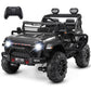 Hikole 24V Kids Ride On Toys, Jeeps For Kids 2 Seat 4  4, With Remote Control, 9Ah Battery, 5Mph Max Speed, Bluetooth, 3 Speeds,