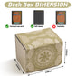 Deck Box for MTG Cards  Trading Commander Deck Case Holds 120+ Sleeved Cards  PU Leather Magnetic Collectible Card Storage Box Fits for TCG Magic Card (Yellow)