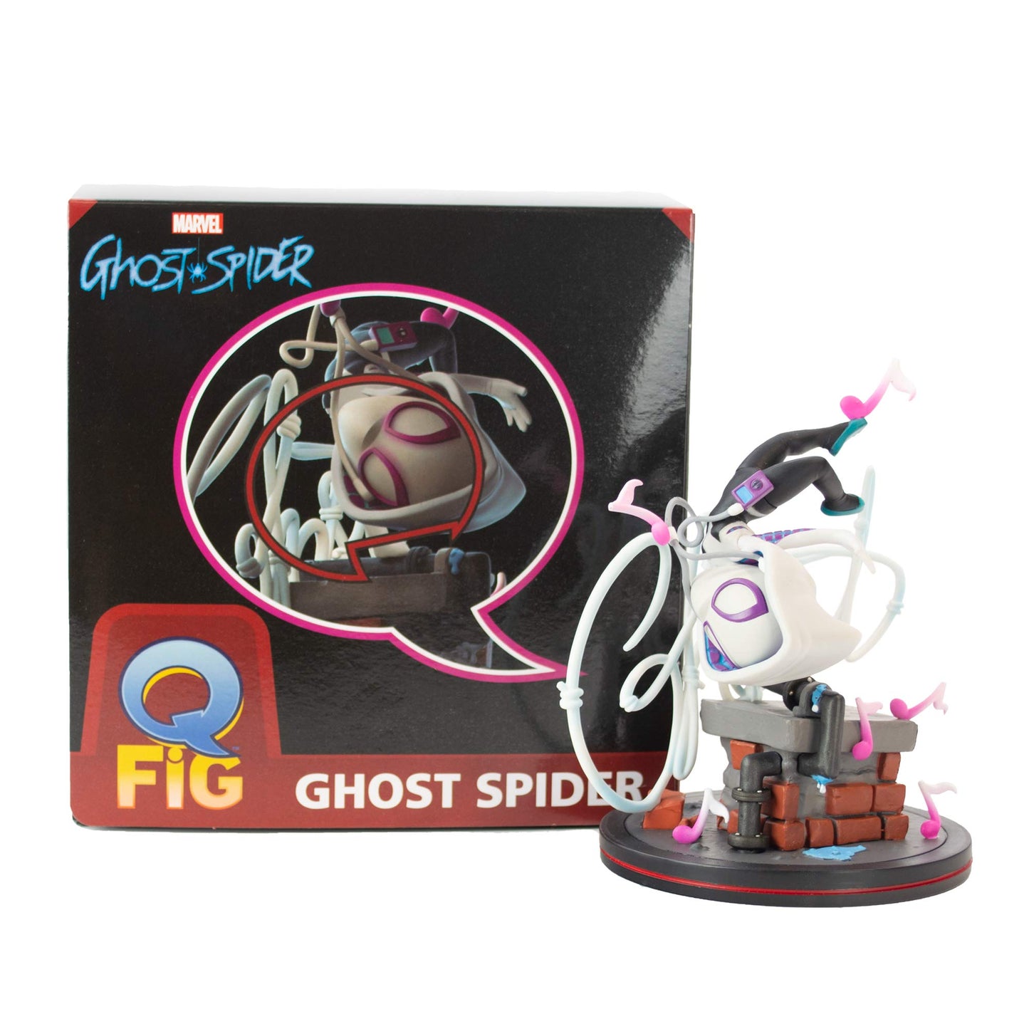 QMx Ghost-Spider Q-Fig advanced Diorama