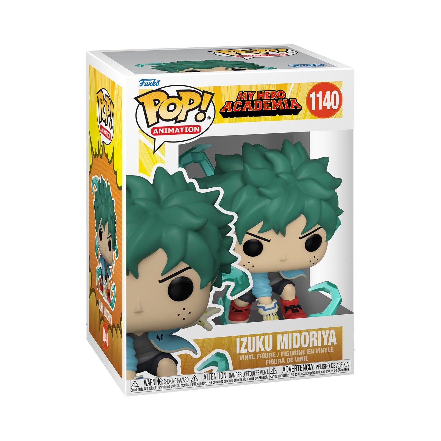 Funko Pop! Animation My Hero Academia Deku with Gloves Vinyl Figure Standard Multicolor Model 58035