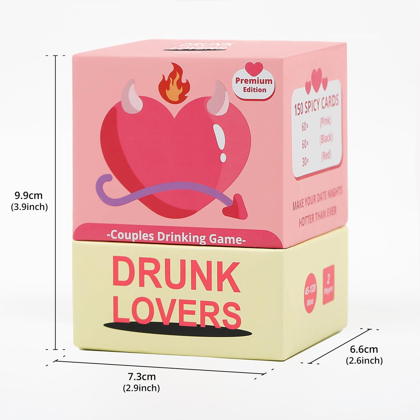 Kawaii Koi Drunk Lovers Premium Edition - Couples Games Couples Card Game For Date Night, 150 Cards With 4 Engaging Categories,