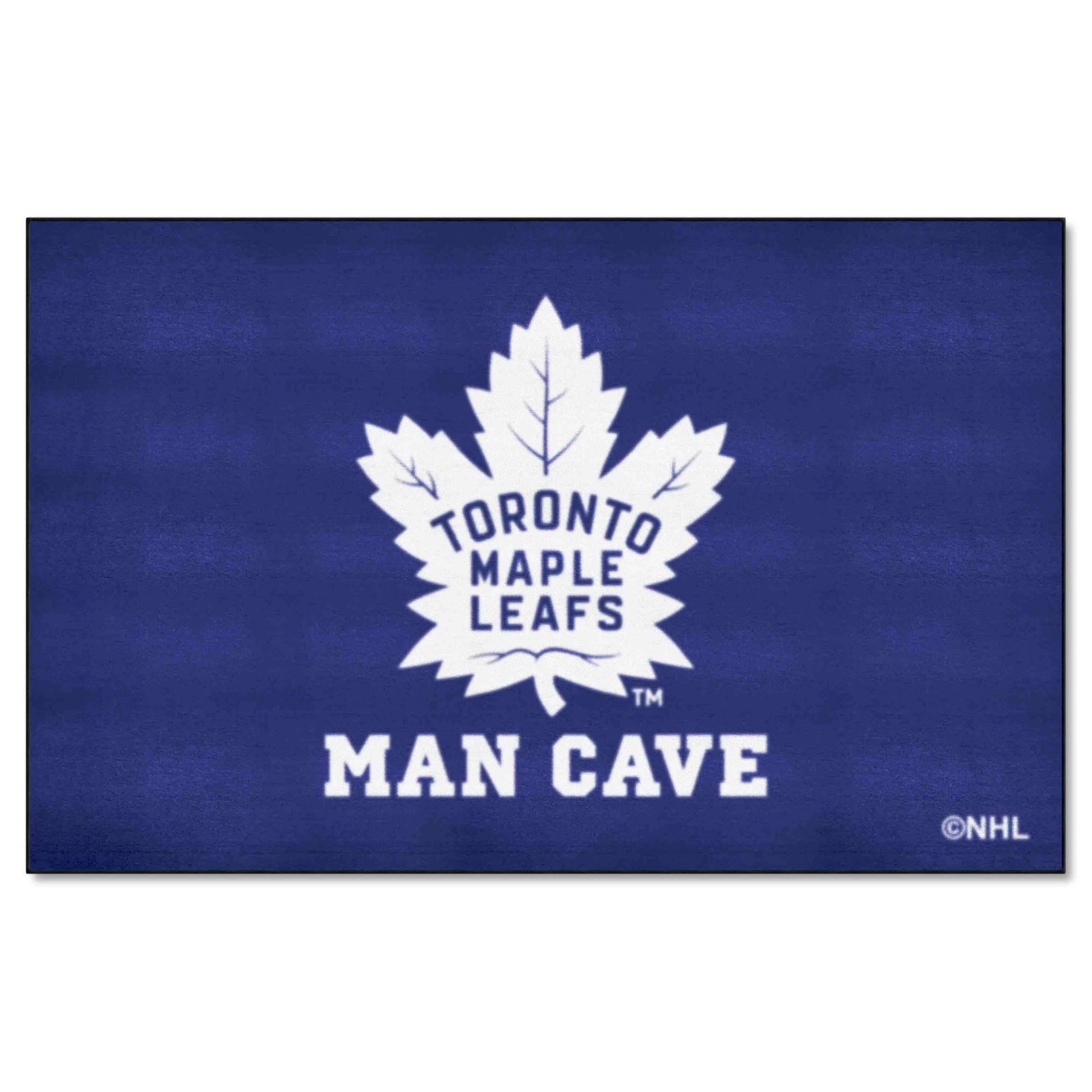 FANMATS 14495 Toronto Maple Leafs Man Cave UltiMat Rug - 5ft. x 8ft. | Sports Fan Area Rug, Home Decor Rug and Tailgating Mat