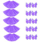 BGFKS Tutu Skirt for Girls,5 Pack Princess Party Favor Dress Skirt Set with hairclips for 2-8 Years.(Purple)