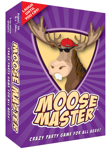 Moose Master - Laugh Until You Cry Fun - Your Cheeks Will Hurt From Smiling And Laughing So Hard - For Fun People Looking For A Hilarious Night In A Box