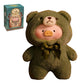 Maidimiao Lulu The Piggy Pig Vintage Bear Blind Box Figures 1Pc Plush Pendant Cute Collectible Toys Kawaii Birthday Gifts