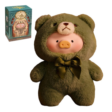 Maidimiao Lulu The Piggy Pig Vintage Bear Blind Box Figures 1Pc Plush Pendant Cute Collectible Toys Kawaii Birthday Gifts