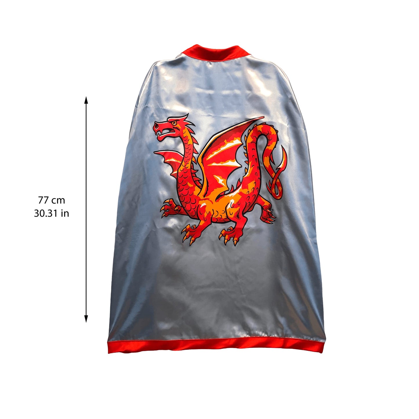 Liontouch Amber Dragon Knight Cape | Medieval Pretend Play Toy Cloak For Children Ready For Regal Adventures In The Kingdom | Roleplay, Dress Up, Fancy Dresses & Royal Costumes For Kids